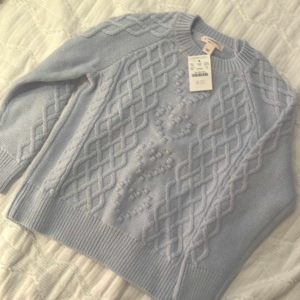 Crewcuts Light Blue Sweater Girls size S